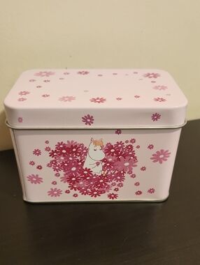 Moomin Pink Tin Can